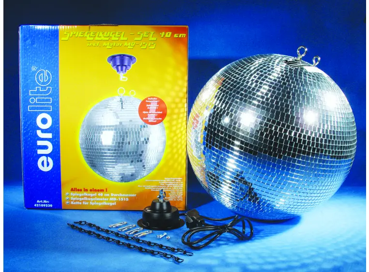 EUROLITE Mirror ball 40cm with MD-1515 motor 